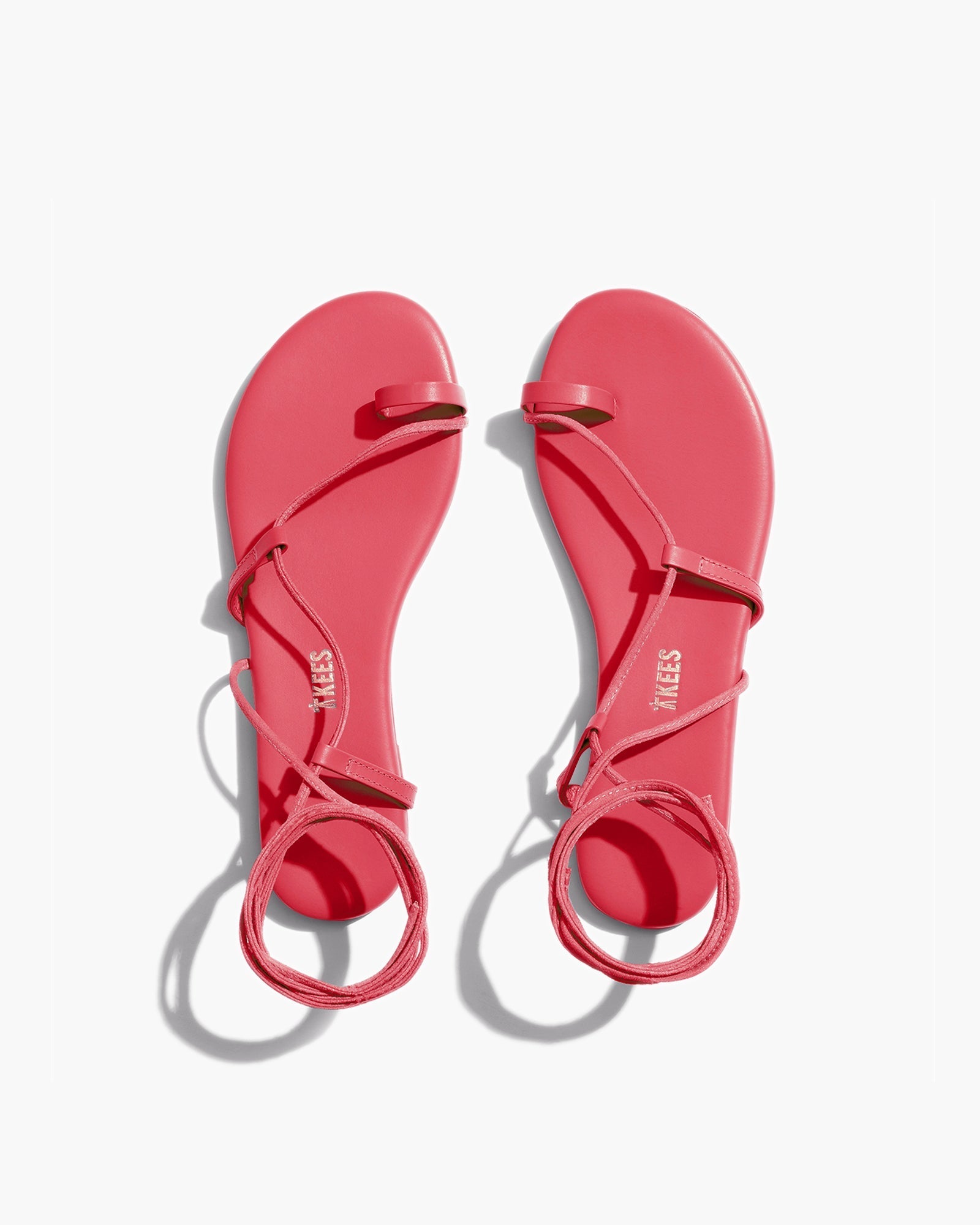 Pink Women's TKEES Jo Pigments Sandals | 632401-HWK