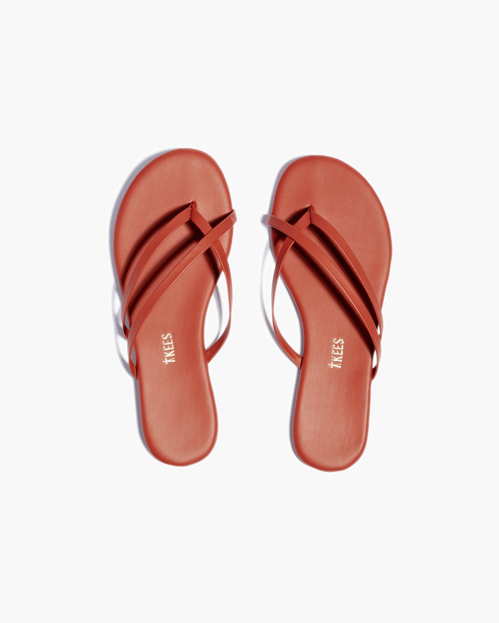 Red Women's TKEES Liri Flip Flops | 387692-MUD