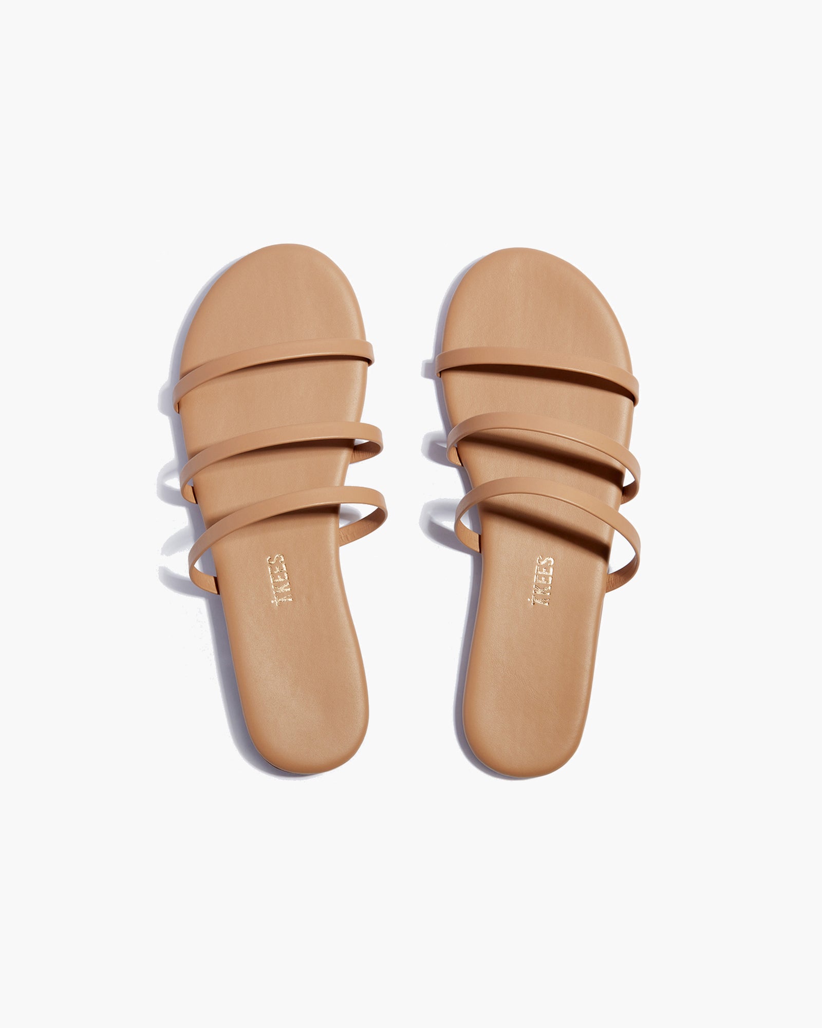 Rose Gold Women's TKEES Emma Sandals | 108254-ELV