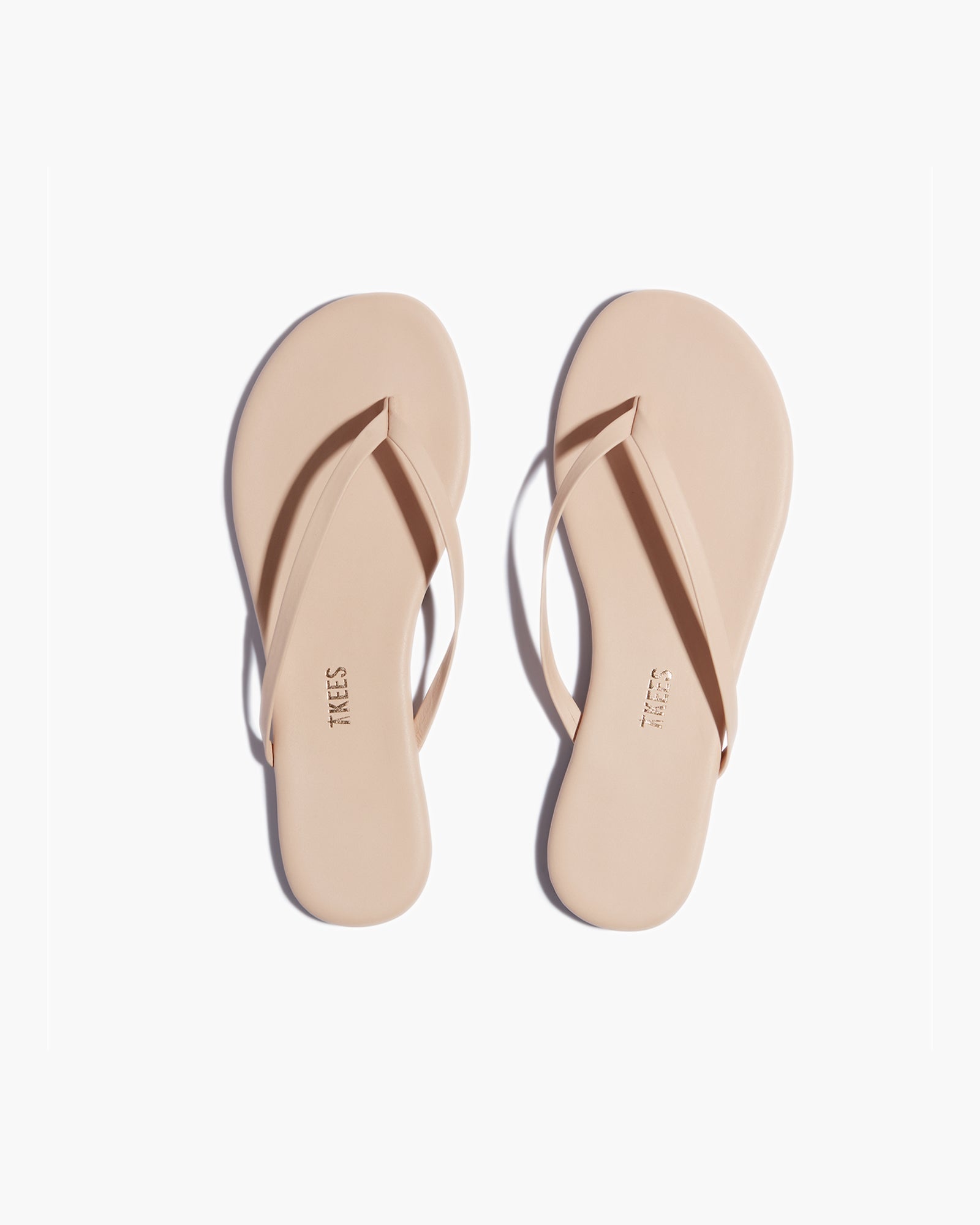 Rose Women's TKEES Lily Nudes Flip Flops | 257691-PIY